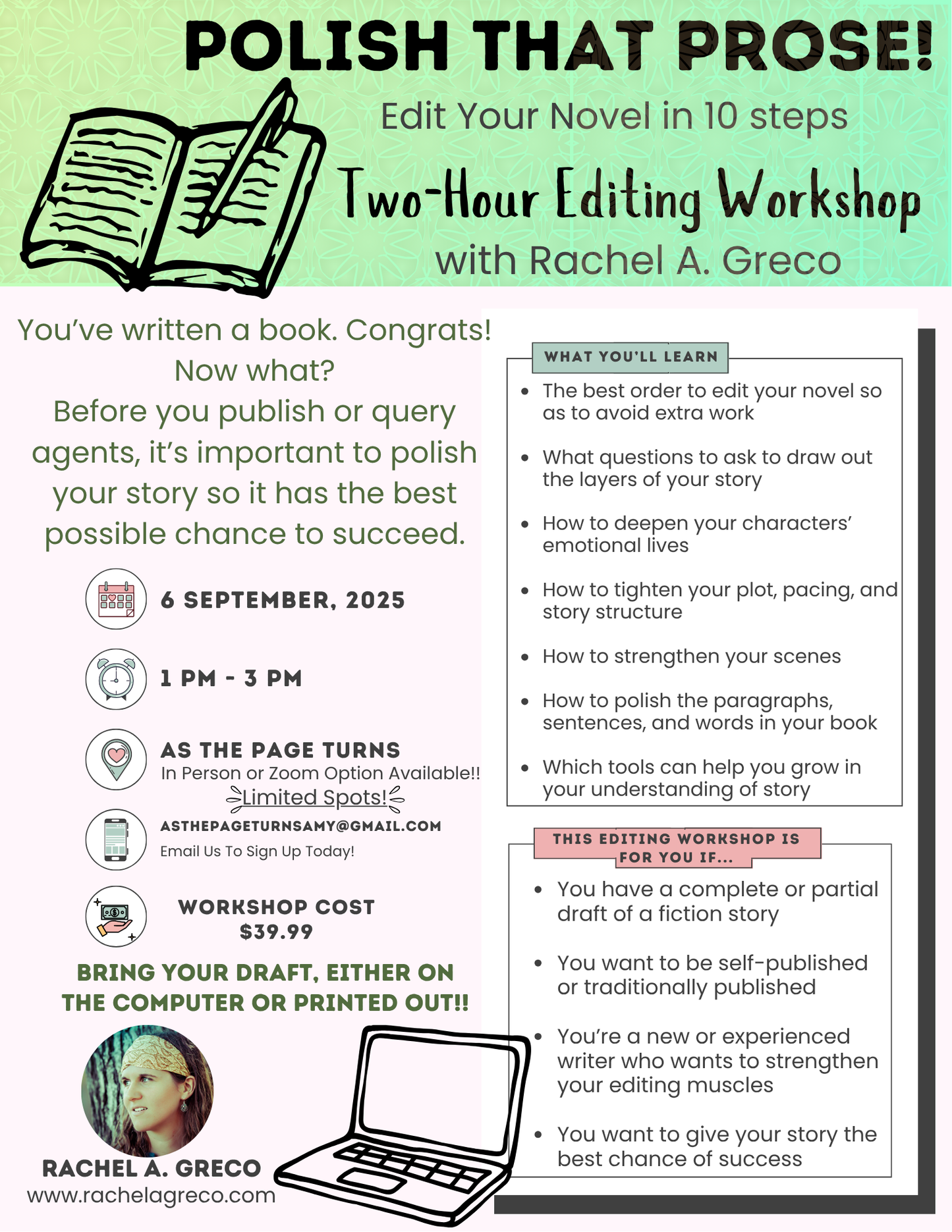 Polish That Prose Editing Workshop